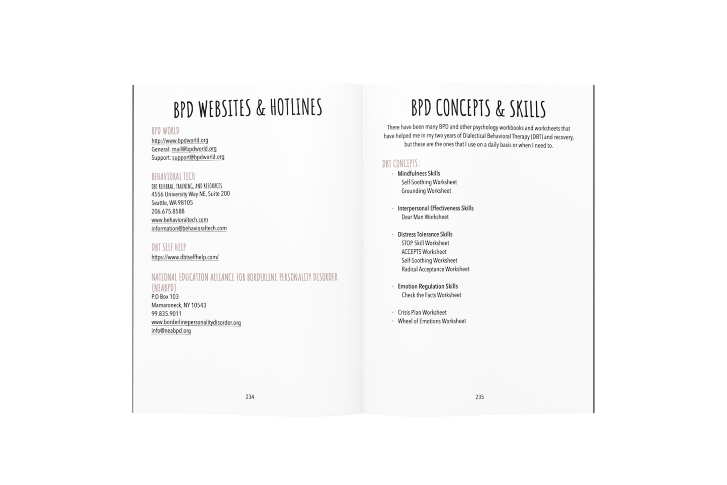 Hardcover Book of Thoughts